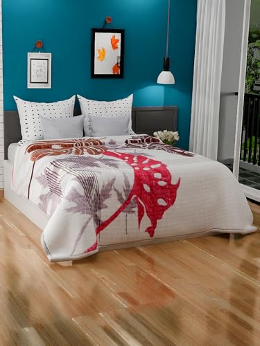 Image of Signature Aadhira Luxuriously Super Soft Double Ply Faux Mink Blanket - Heavyweight 4.5kg for Ultimate Winter Warmth 220x240CM 4.5Kg (Maple Dreams)