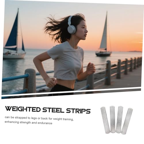 Plaques lestées gilet musculation inserts acier pour entraînement résistance et course - 7