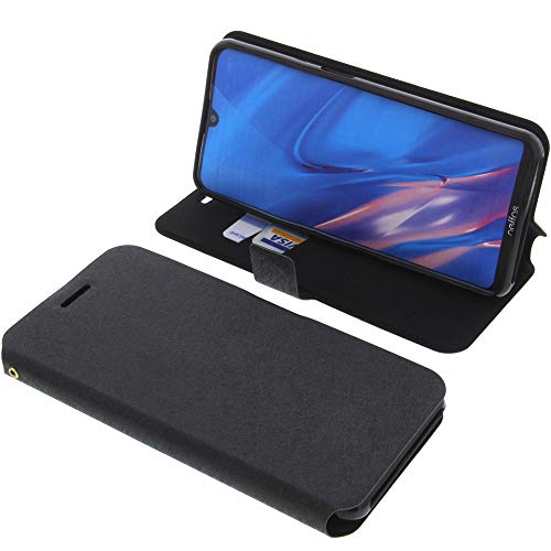 foto-kontor Tasche kompatibel mit TP-Link Neffos C9 Max Book Style schwarz Schutz Hülle Buch