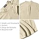 DUOLUVA Sommerhemden Herren Kurzarm Leinen Shirt Männer Slim Fit Khaki XL