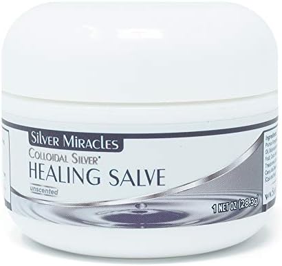 Silver Miracles Colloidal Silver Healing Salve