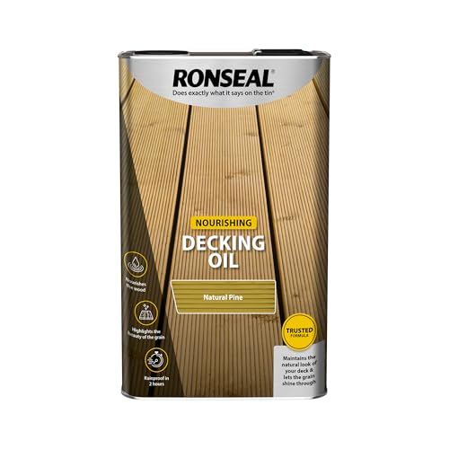 Ronseal Decking Oil Natural Pine 5L