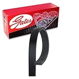 Gates Alternator Power Steering Micro-V Serpentine Belt Compatible with Subaru Forester 2.5L H4 1998-2013