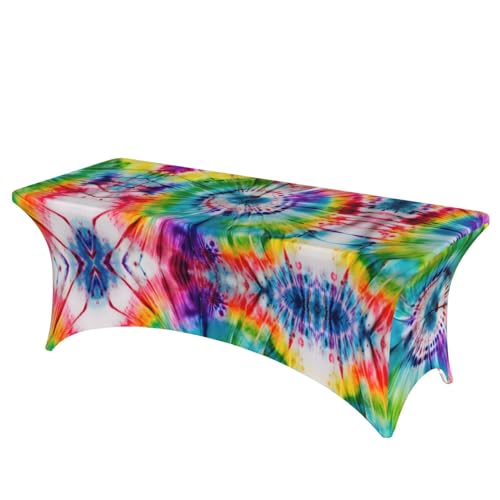 Nappe de table extensible pour masquer une table de mariage - 2