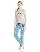 Paul Frank Women's Julius Academy Blue Plaid Pajama Set