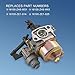 CARMOCAR High Performance Carburetor with Mounting Gasket replacement for HONDA GX160 5.5 HP GX200 6.5 HP Engine