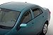 Auto Ventshade [AVS] Outside Mount Ventvisor / Rain Guards | Fits 2009 - 2013 Toyota Corolla- Smoke, 4 pcs. | 94073