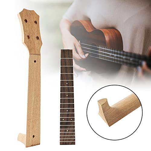 Manche ukulélé bois accessoire pour création d'instruments à la maison