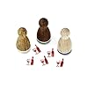 Stemplino mini stempel wijnglas met fles