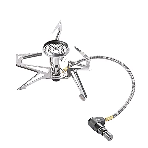 Fire-Maple Polaris L Druckregulierter Remote-Campingkocher, Outdoor-Kocher für Trekking, Wandern, Backpacking Tragbares, windresistentes und leichtes Camp-Küchenzubehör