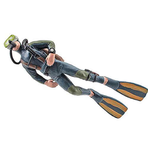 GZYshoyao Miniatur Taucher Figuren Modelle Menschen Set Mini Schwimmer Figuren