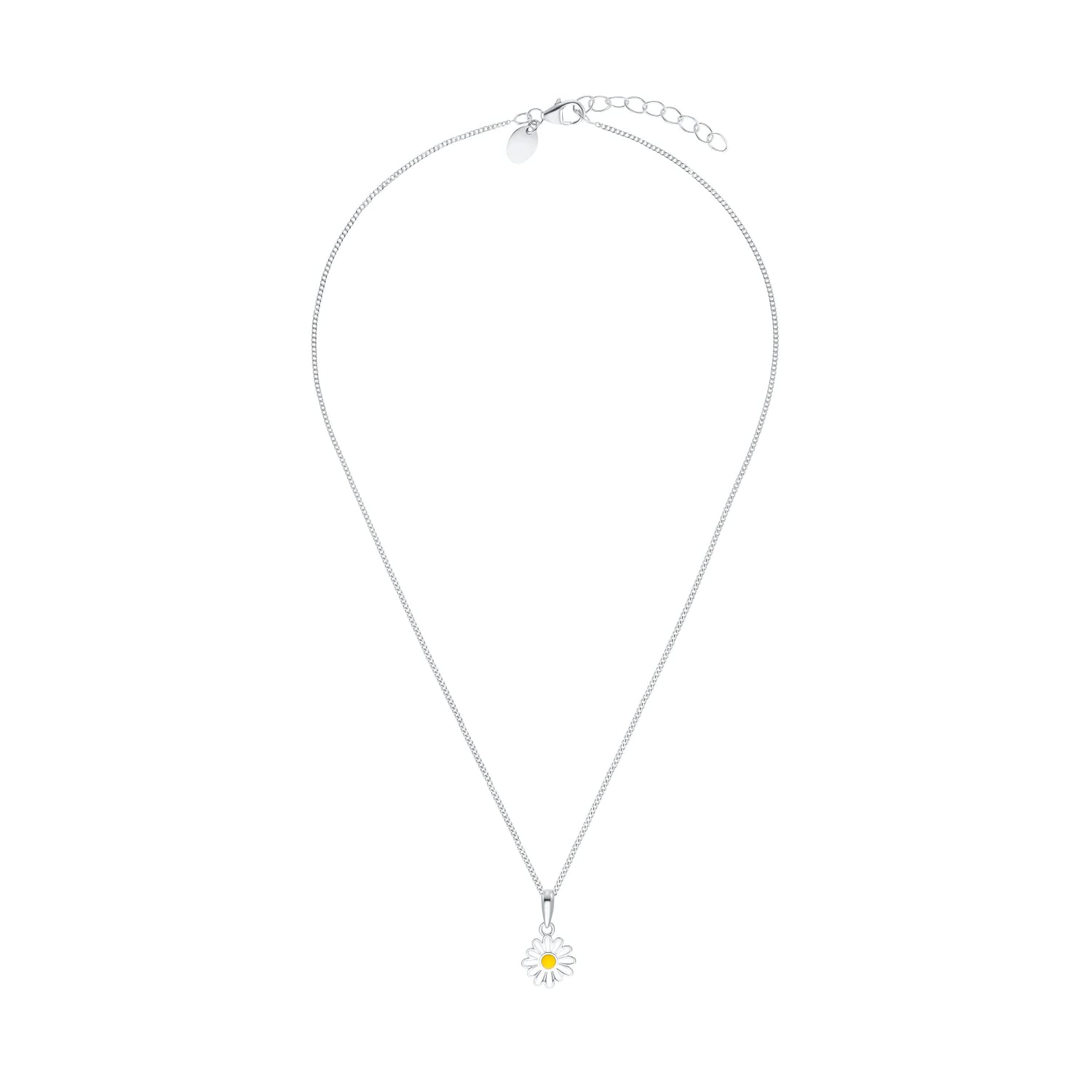 Prinzessin Lillifee Kette mit Anhänger 925 Sterling Silber Mädchen Kinder Halsschmuck, 35+3 cm, Silber, Schuhe, Kommt in Schmuck Geschenk Box, 2036039