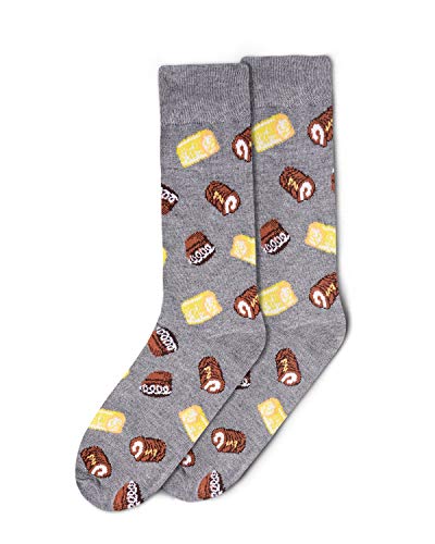 MeMoi Men's Sweet Treats Rayan Blend Novelty Crew Sock4