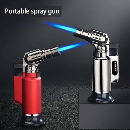 Encendedor de butano resistente al viento y recargable miniatura 3