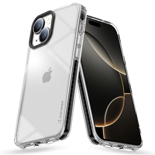 Image of KARWAN Back Cover|iPhone 15 Back Cover |Polycarbonate Material| Full Camera Protection |Perfectly Fit| Case for iPhone 15 - Transparent
