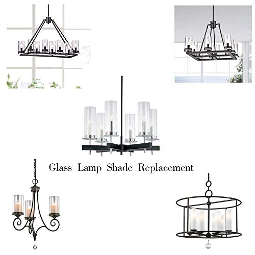 GlassLampShop - Paralume cilindrico in vetro di