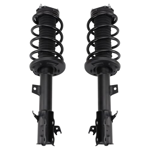 Image of TRQ Front Driver and Passenger Side Strut and Spring Assembly Set Pre-Assembled Compatible with 18-22 Ford EcoSport 2.0L Front Wheel Drive