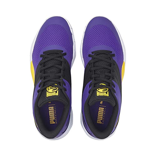 Puma Men's Triple Low Basketball Sneaker, Prism Violet-Spectra Yellow, 10 #TOP3