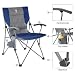 EVER ADVANCED Silla de Campamento Plegable de Gran Tamaño con Estructura de...