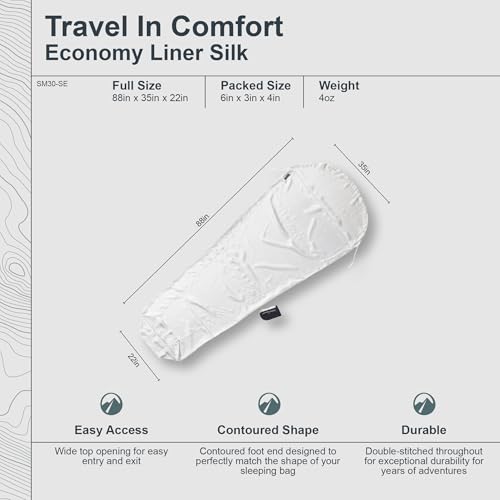 Image of COCOON - Premium - Silk MummyLiner