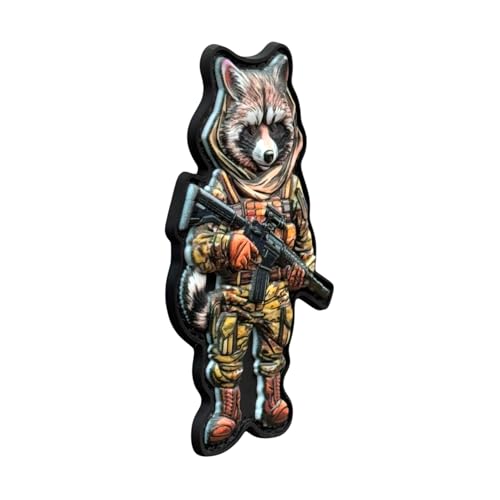 Tactical Raccoon PVC Patch