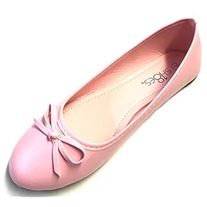 Shoes 18 Womens Ballerina Ballet Flats Shoe with Bow