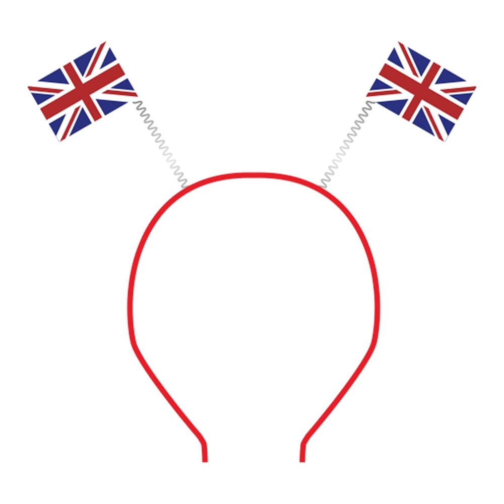 Amscan 9913052 Gb Flag Bopper Headband