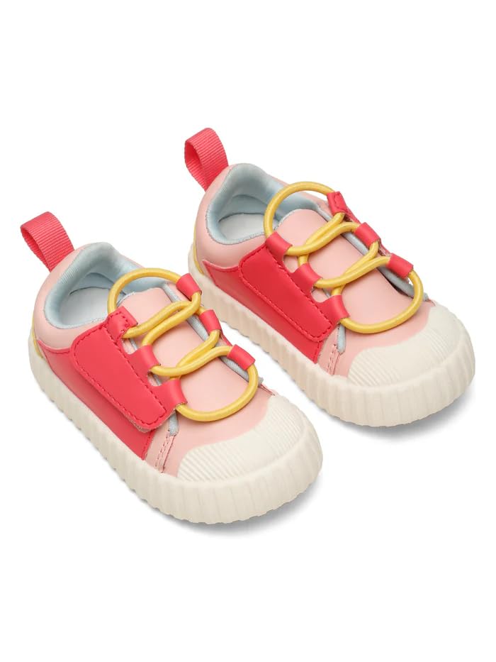 Image of ONYC Toddlers's Comfortable & Lightweight Lace-Free Sneakers - Yellow (Boys)