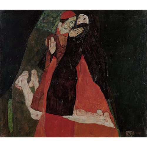Poster Egon Schiele impression grand format 76x101 cm net