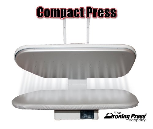 Ironing Press Compact with Press Stand by Speedypress - 55cm x 22cm, 1,350watt, 38 Steam Jets, 12 Months Warranty + FREE Replacement Cover & Foam Underfelt (RRP £39.00) - Image 2