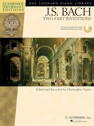J.S. Bach - Two-Part Inventions (Hal Leonard Pi... 0634073591 Book Cover