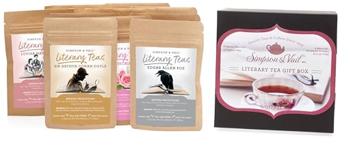 Simpson & Vail Literary Authors Tea Sampler