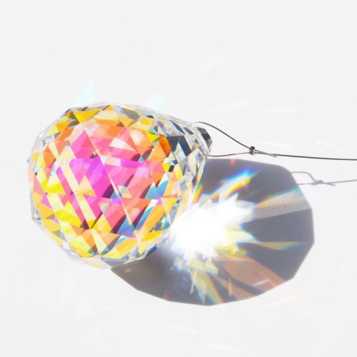 Amazon.co.jp: 【ASFOUR社製クリスタル】サンキャッチャーボール30mm