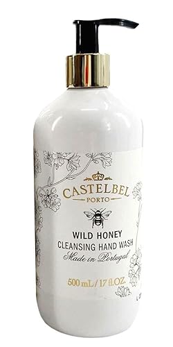 Castelbel Porto "Wild Honey - Lavado de manos líquido de lujo 16.9 fl.oz (16.9 fl oz)