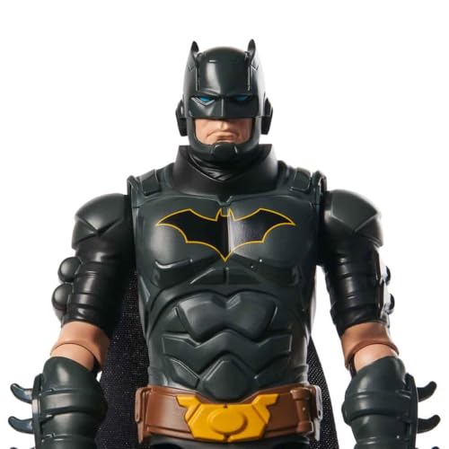 DC Batman - Figurine Batman 30 Cm S6 - Figurine Articulée - Créez Vos Propres Combats Masqués Contre L'ennemi - Super Héros Et Super Vilain - Jouet À Collectionner - Jouet Enfant 3 Ans Et +