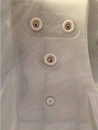 NS-301, 4-5 Person, 12 Jet In Ground Acrylic Non-Spill Spa, 78 x 78 x 32 (Sterling Marble White)