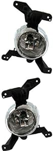 Fog Light Set Compatible with 2011-2013 Kia Sorento Front Halogen With Bulb 2Pc