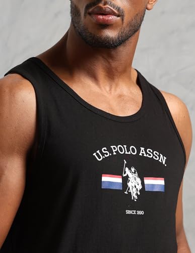 Image of U.S. Polo ASSN. Mens OEV02 Brand Print Comfort Fit Vest - Pack of 1