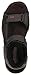 Skechers mens Louden sandals, Brown, 11 US