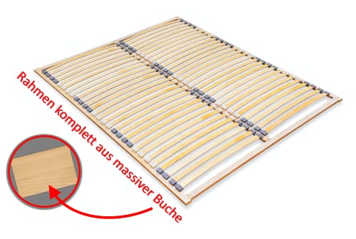 ECOFORM lattenbodem 120x200, 140x200, 160x200, 180x200, 200x200 - van fabrikant (120 x 200 cm) - Afbeelding 4