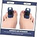 Healeved 3pcs Toe Splint Bend Toe Straightener Treatment Wrap for Sprain Injury