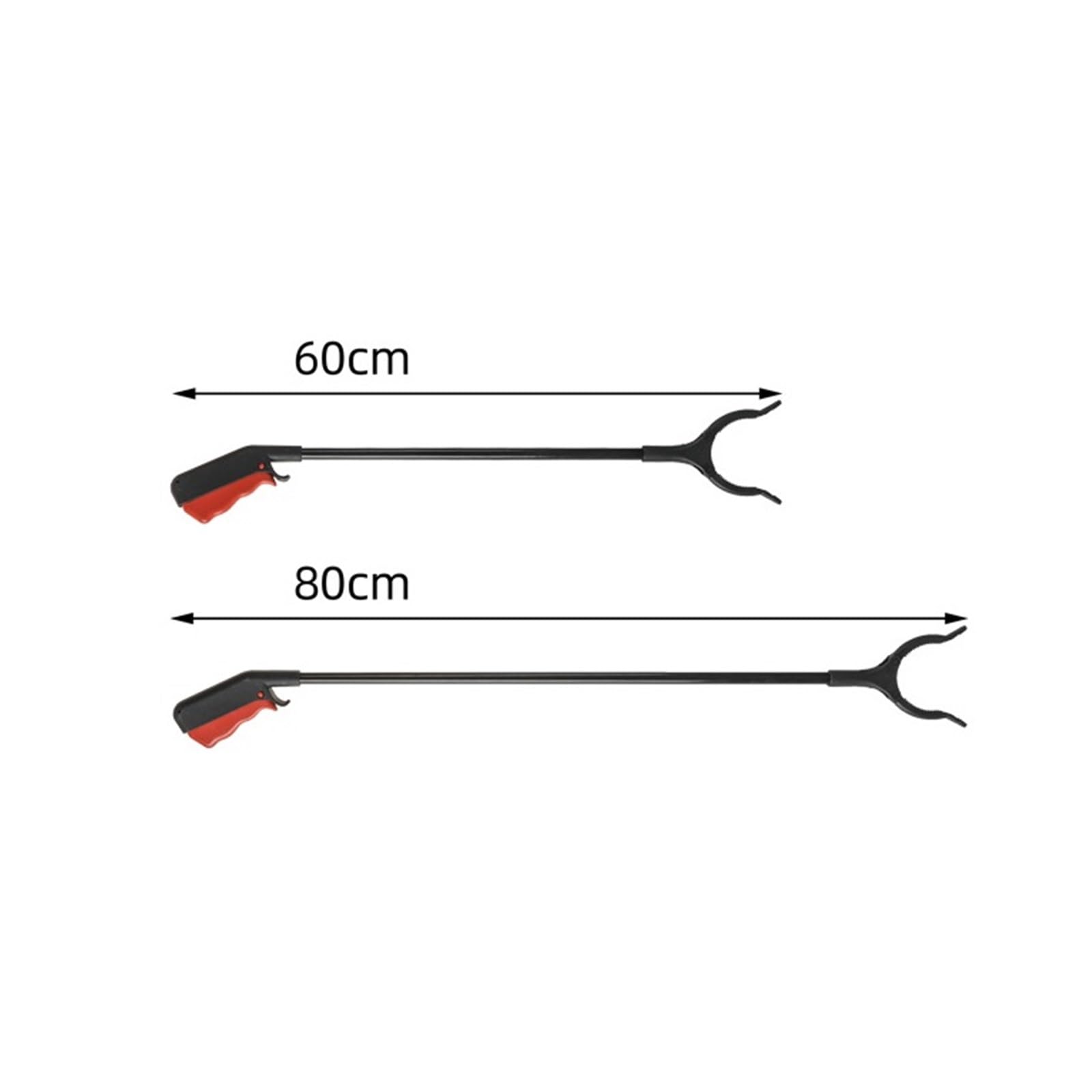 Hogar Pinza Recoge Objetos Herramienta Multifuncional De Agarre Y Calzador, Recogedor Gran Altitud For Interiores Exteriores Recogedor Basura Para Jardines(80cm)