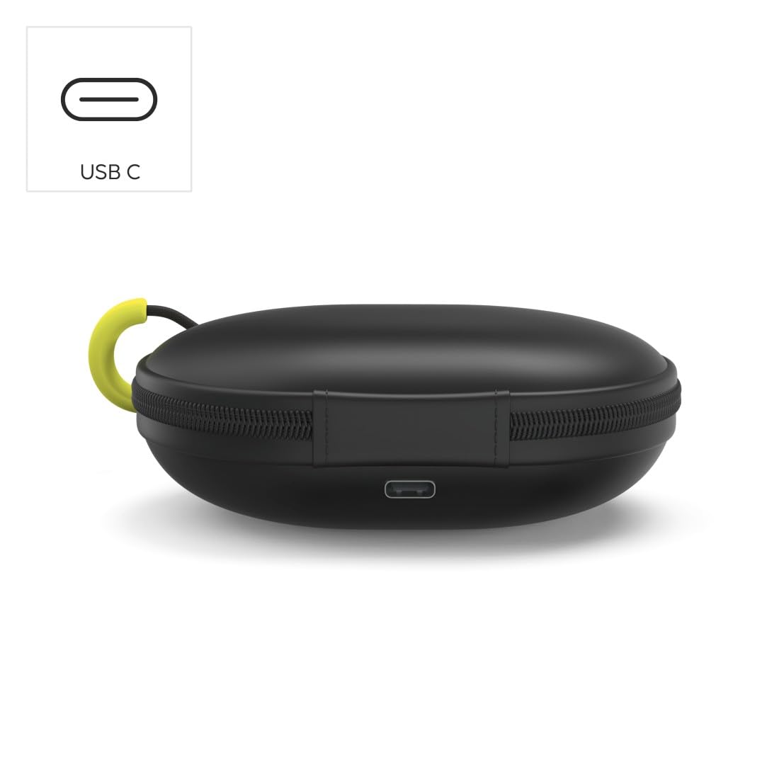 Hama Bluetooth Sportkopfhörer (In Ear Sportkopfhörer mit Ohrbügel, Kopfhörer kabellos mit 35 h Akku, TWS Kopfhörer mit Wasserschutz IPX5, schweißfest, Tastensteuerung) Schwarz/Gelb