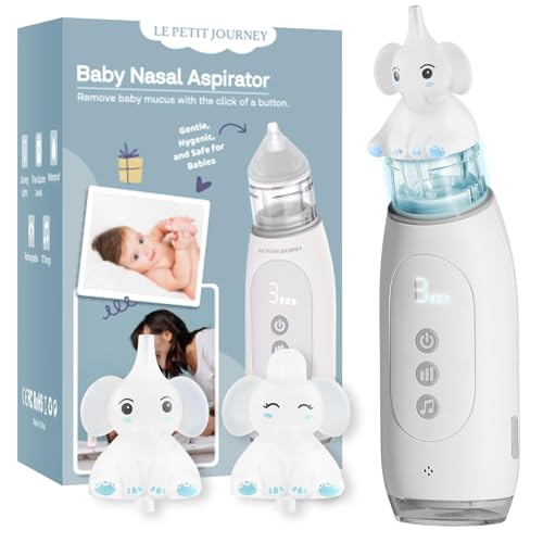 Nasal Aspirator for Baby with Elephant Tip, Electric Baby Nose