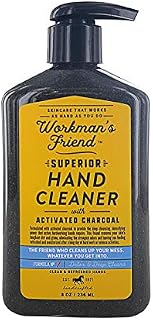 Workman’s Friend Superior Hand Cleaner with Activated Charcoal | Moisturizes & Deep Cleans