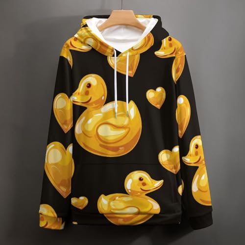 Pullover canard amoureux fini les vêtements froids et tristes