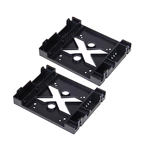 UKCOCO 2 PCS Internal Hard Drive Mounting Bracket Kit for Desktop Optical Bay Durable Precision Molded SSD Bay Adapter with Easy Installation