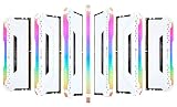 Corsair Vengeance RGB Pro DDR4 Up to 3200 MHz C16 XMP 2.0 Enthusiast RGB LED Illuminated Memory Kit - White, 16 GB - 17