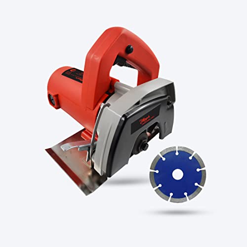 Image of Hillgrove Tile Wall Marble Tiles Wood Plywood Cutter Cutting Machine Electric 5 inch with Wheel (Red)