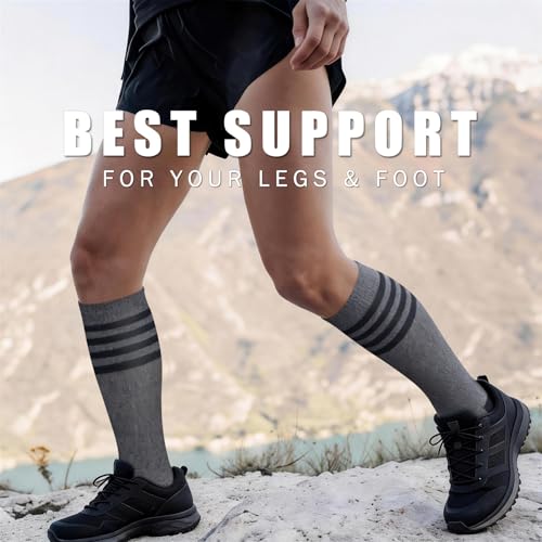 Image of Copper Compression Socks for Women & Men (6 pairs) - Best Support for Nurses, Running, Hiking, Recovery